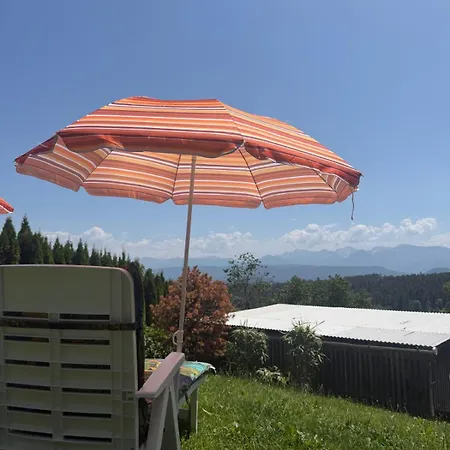 Nyaraló Bergblick- Techelsberg Panoramablick Hadanig