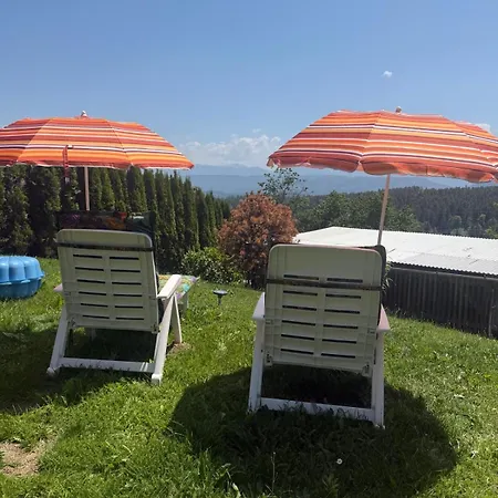 Nyaraló Bergblick- Techelsberg Panoramablick Hadanig